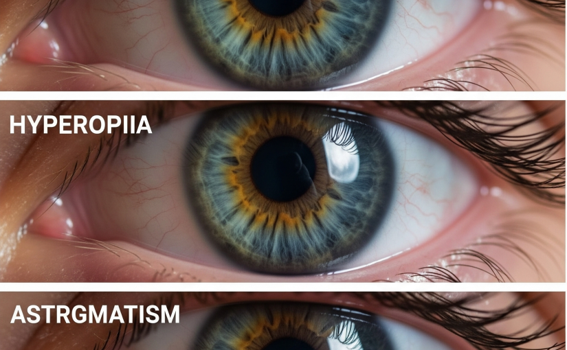 Common Eye Conditions Understanding Myopia, Hyperopia, Astigmatism