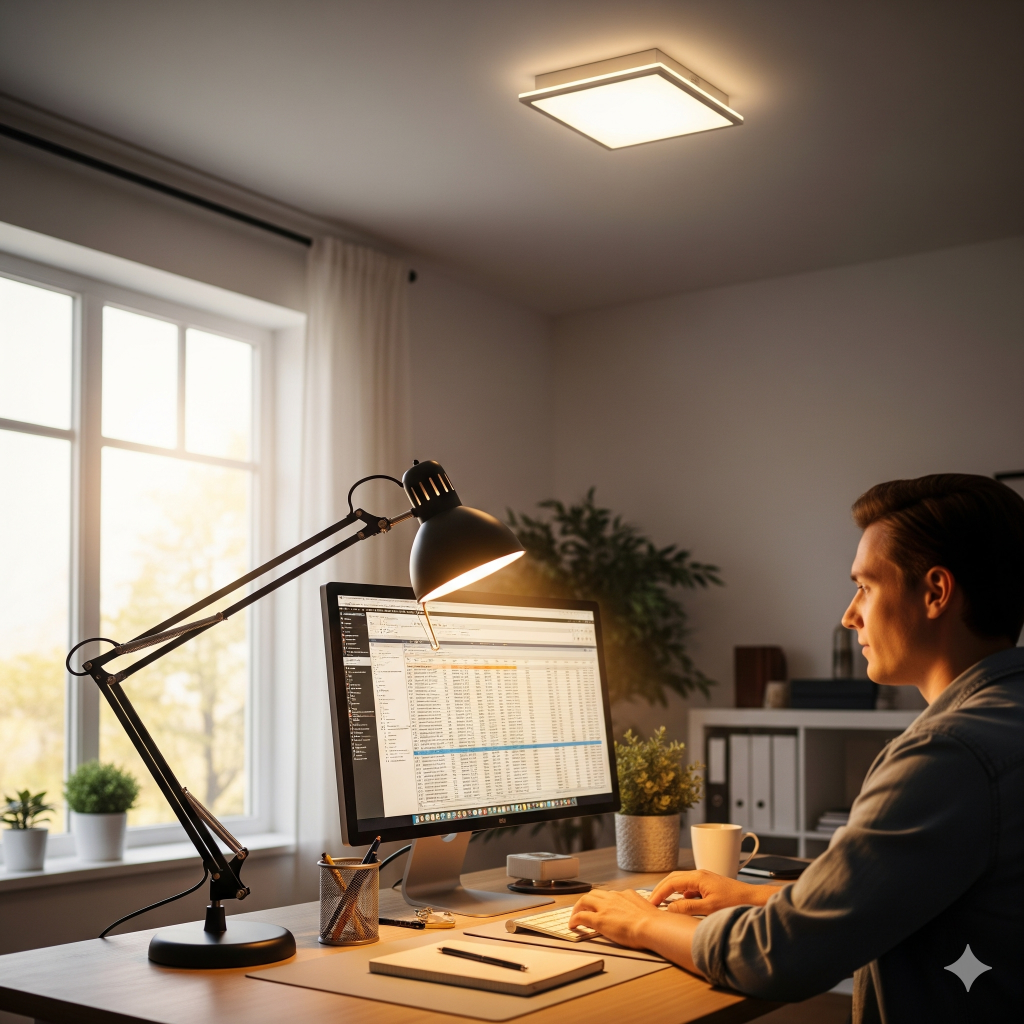 Proper Lighting: The Best Lighting for Reading and Computer Work